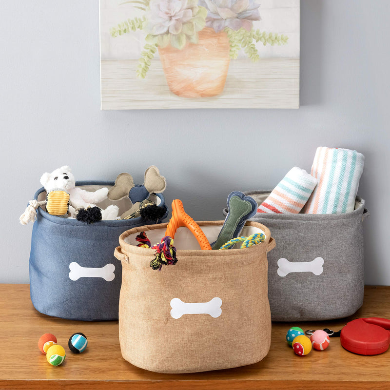 Park Life Designs Pet Toy Storage Tan Capri - BeesActive Australia