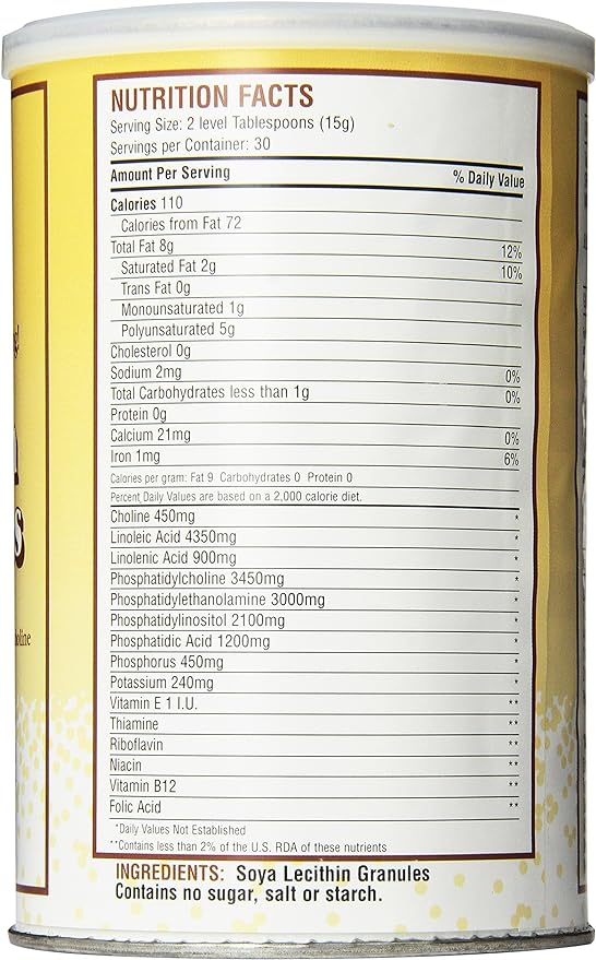 Fearn Natural Foods Lecithin Granules, 16 Ounce by Fearn - BeesActive Australia