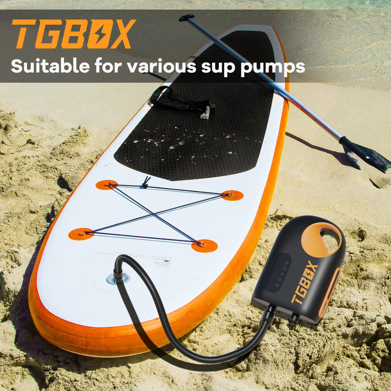 TGBOX High Pressure SUP Electric Air Pump BLACK - BeesActive Australia