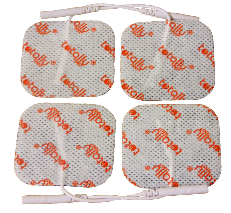 Totally TENS Electrode Pads Top Quality Reusable Tens Pads Pack of 8 Self Adhesive Electrodes - BeesActive Australia