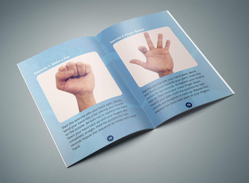 Doctor Developed Nude Arthritis Gloves/Compression Gloves and DOCTOR WRITTEN HANDBOOK - Relief for Joint Disease (osteo/rheumatoid), Raynauds Disease & Carpal Tunnel (Open-fingertips, Small) Open-Fingertips S - BeesActive Australia