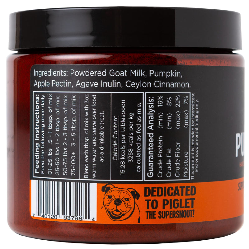 Super Snouts | Pumpkin Latte | Digestive Health | Healthy Immune System | Pumpkin and Goat’s Milk 5 Ounce (Pack of 1) - BeesActive Australia
