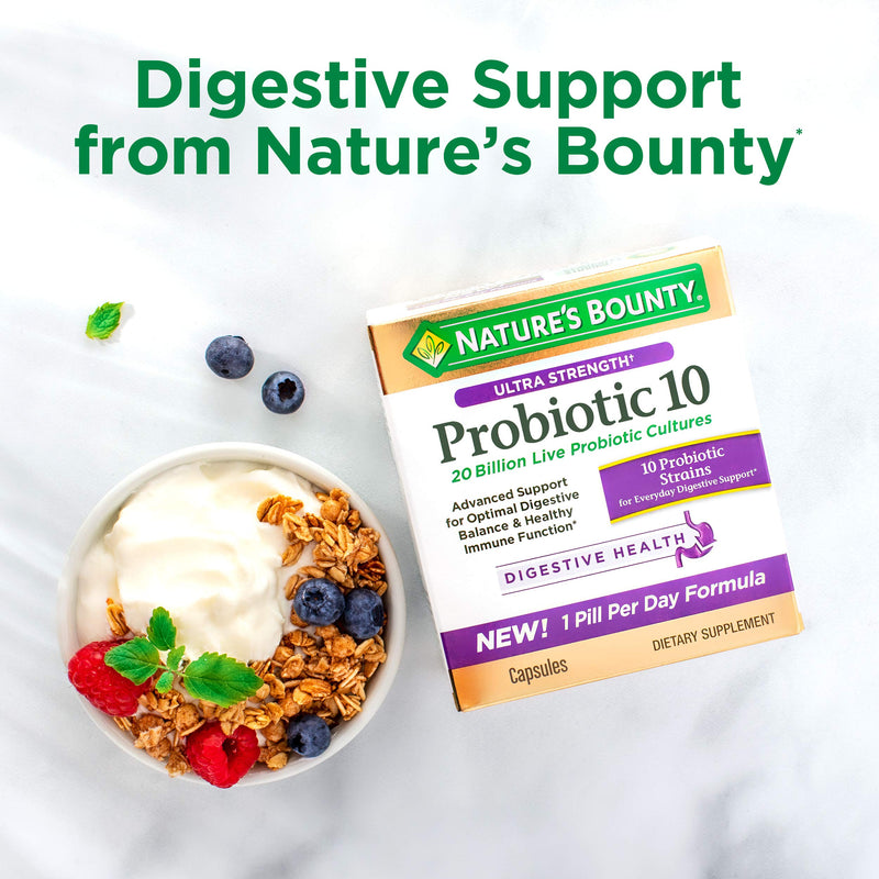 Probiotics by Nature's Bounty, Probiotic Gummies for Immune Health & Digestive Balance, 60 Gummies 60 Count (Pack of 1) - BeesActive Australia