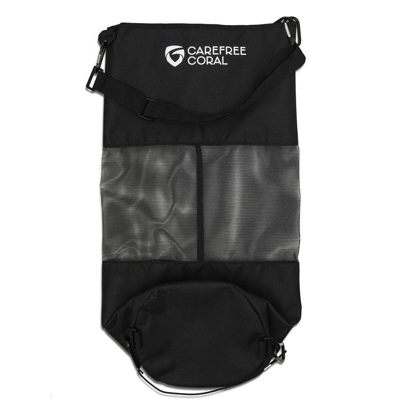 Carefree Coral Boat Trash Bag - Round Circular Waste Holder - Complete with Waterproof Phone Cover Holder - BeesActive Australia