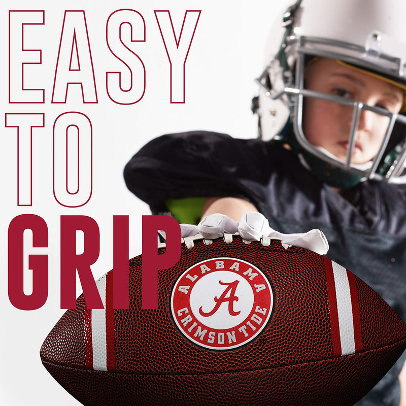 Franklin Sports Kids NCAA Youth Football - Official College Team Football with Team Logos - Junior Size Football Alabama Crimson Tide - BeesActive Australia