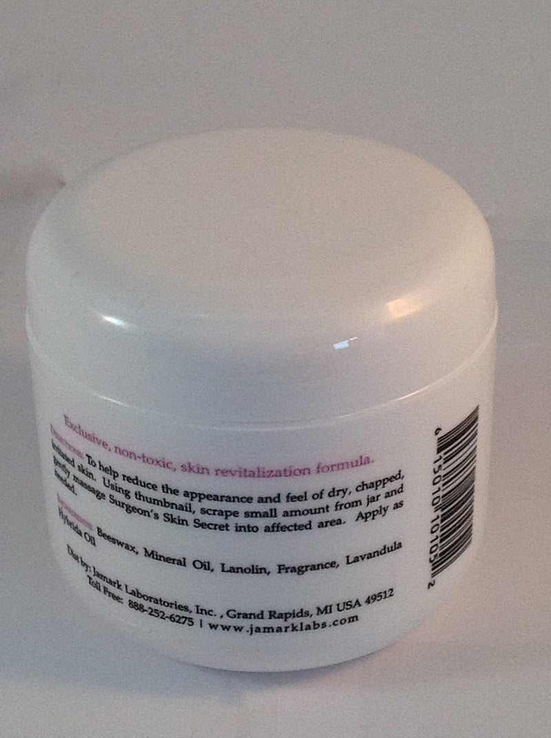 Surgeon's Skin Secret Beeswax Moisturizer 4oz. Jar - Lavender 4 Ounce - BeesActive Australia