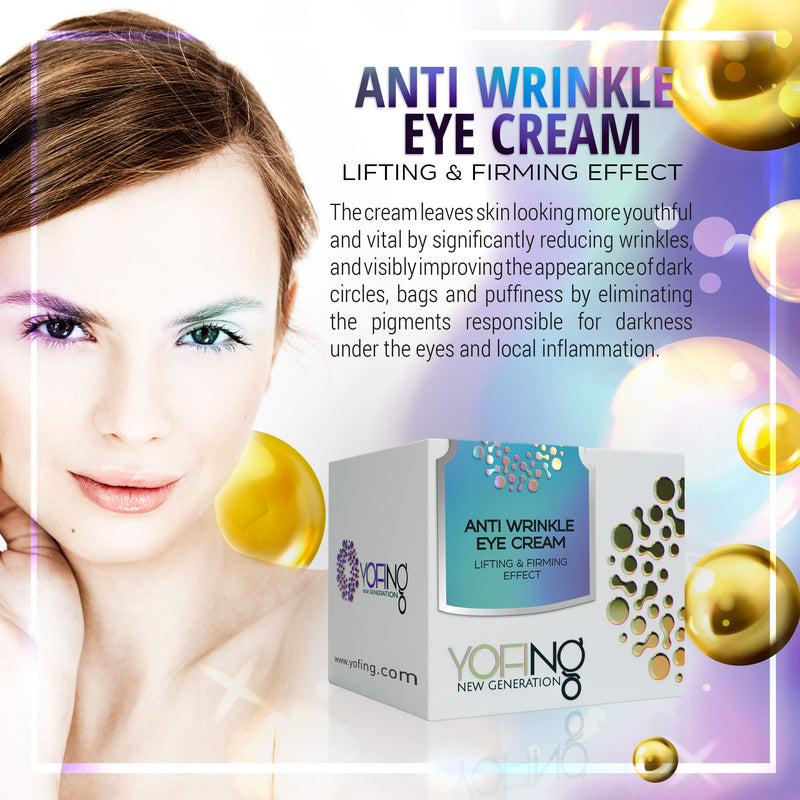 Anti-Wrinkle Eye Cream 30 ml/1.0 Oz. Fl. Enriched with Natural Dead Sea Minerals Sea Buckthorn Intense Hydration Anti-Aging & Reduces Wrinkles - BeesActive Australia