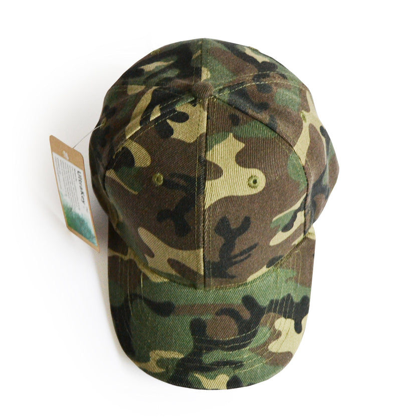 [AUSTRALIA] - UltraKey Mens Womens Army Military Camo Cap Baseball Casquette Camouflage Hats for Hunting Fishing Outdoor Activities Green 