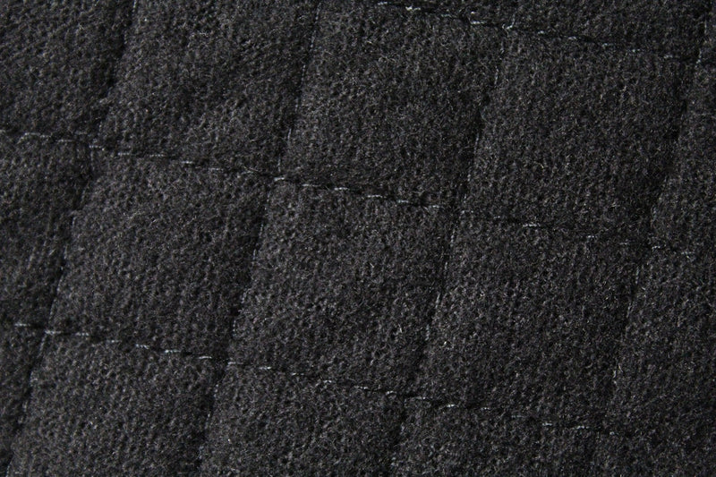 ECP Grip Tech Non Slip Half Saddle Pad Black - BeesActive Australia