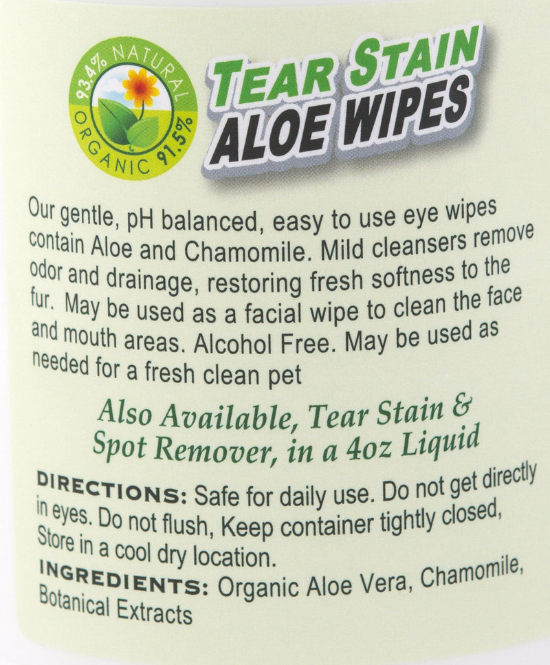 Espree Tear Stain Wipes, 60 Count - BeesActive Australia