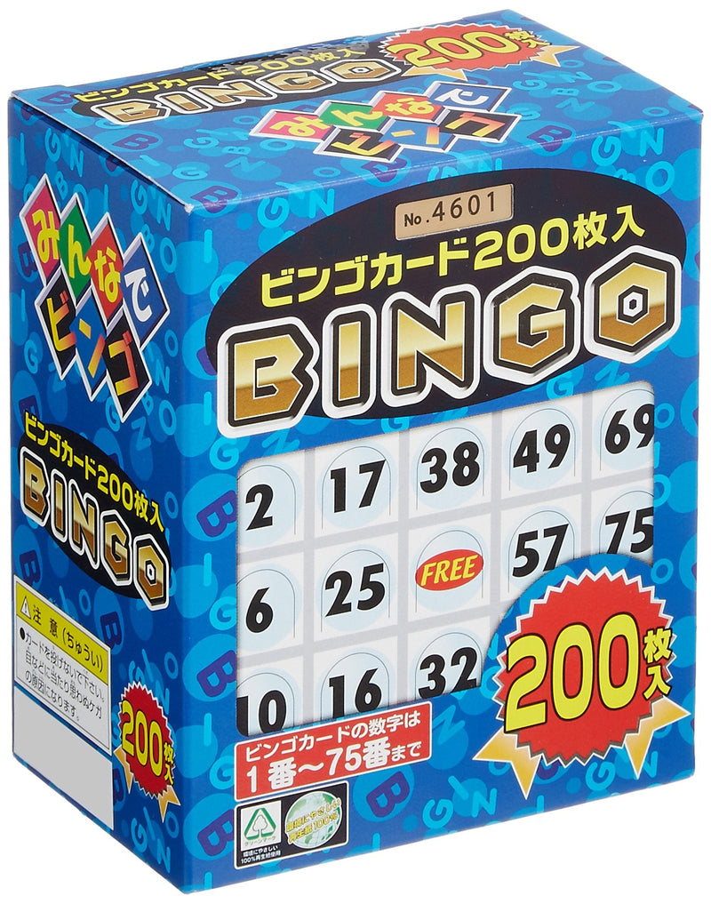 Bingo card 200 (japan import) - BeesActive Australia