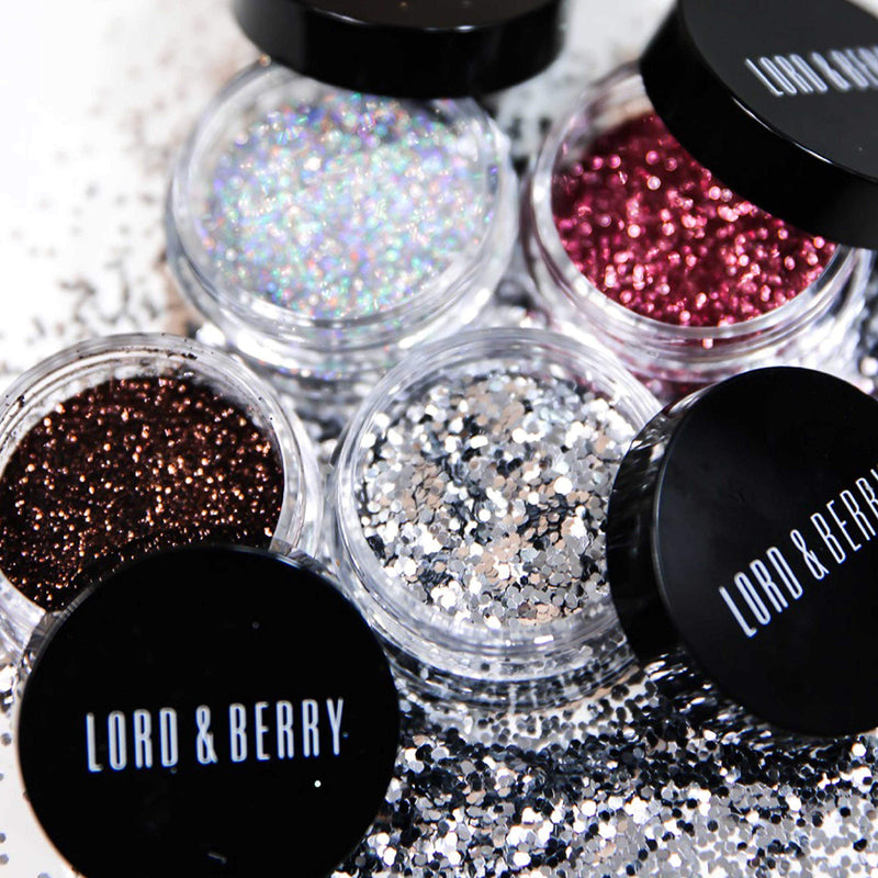 Lord & Berry GLITTER Professional Face and Body Makeup Glitter With High Level Sparkle & Scintillating Effect Bright Pink - BeesActive Australia