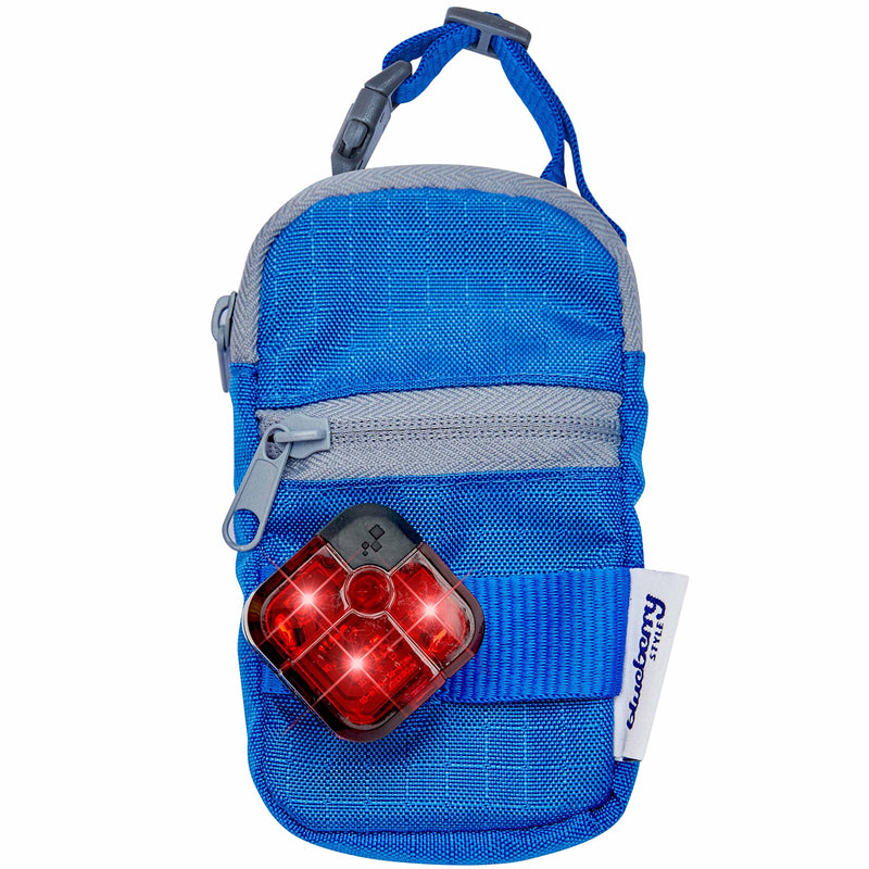 Blueberry Style 7 Colors Dog Poop Bag Dispenser for Any Leash Harness, 1 Free Roll of Waste Bag Included One Size 1 Pack Dispenser - Blue - BeesActive Australia