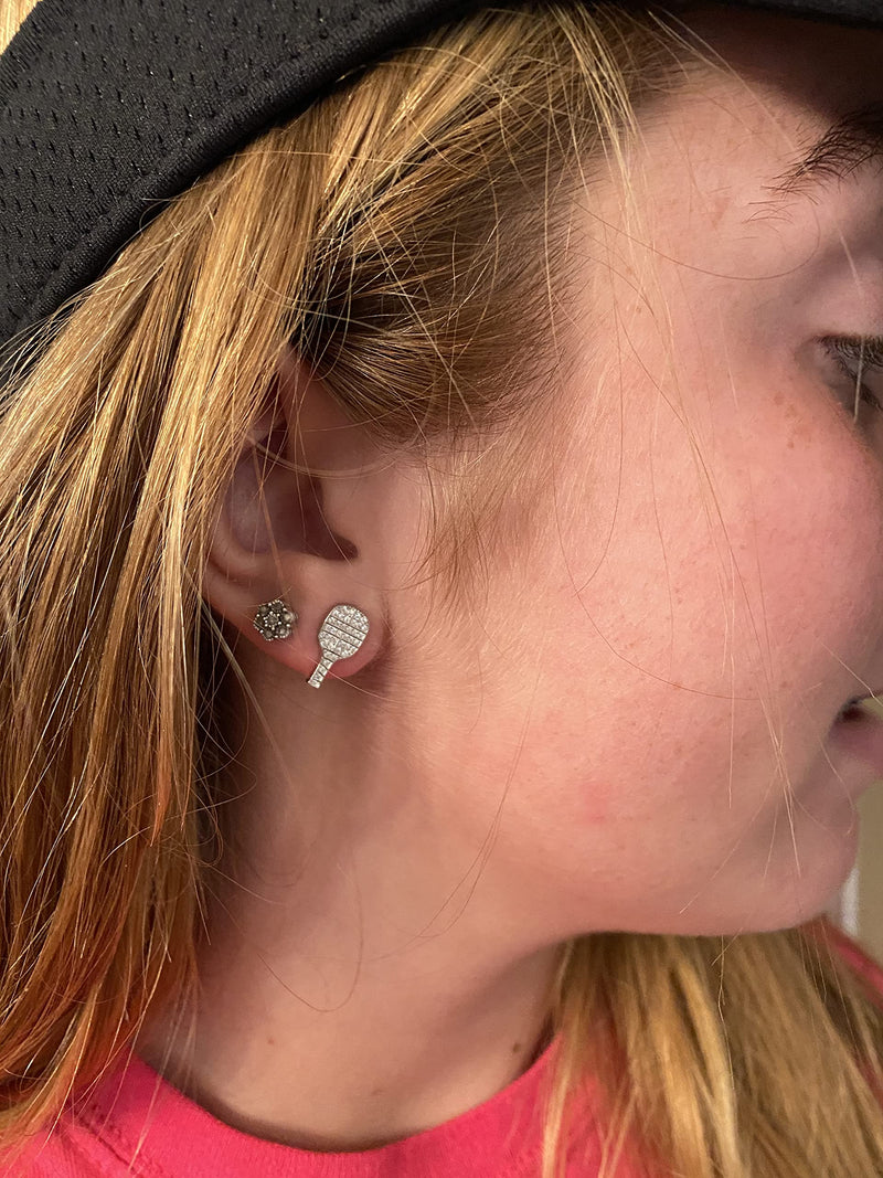 Classic and Elegant Pickleball Paddle Earrings - BeesActive Australia