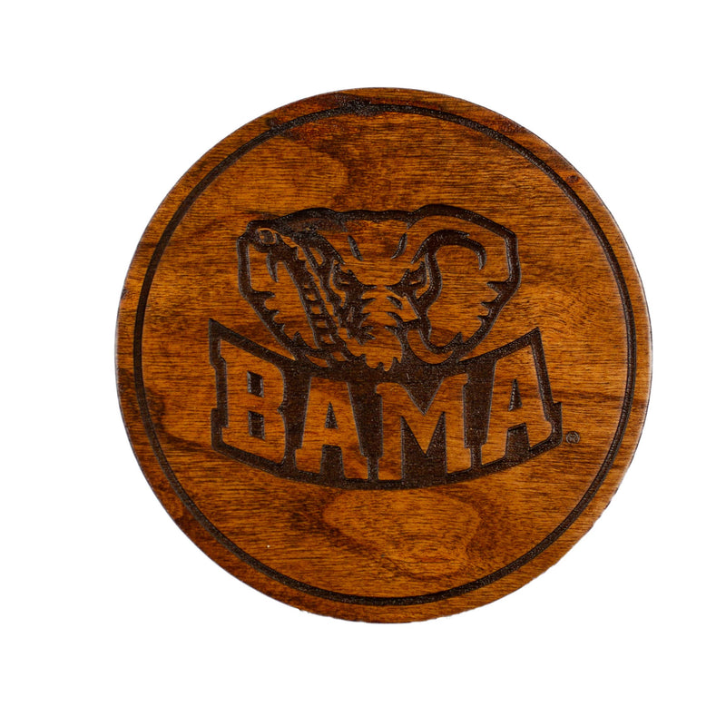 LazerEdge NCAA Wooden Coasters (Set of 4) Alabama Crimson Tide - BeesActive Australia