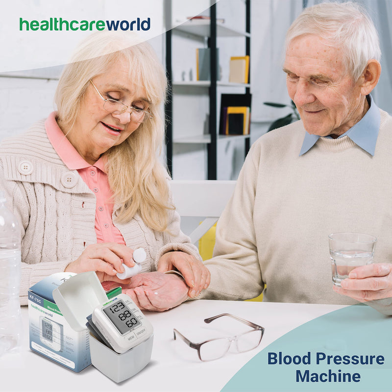 Wrist Blood Pressure Monitor Digital & Fully Automatic WHO Indicator Clinically Validated - BeesActive Australia
