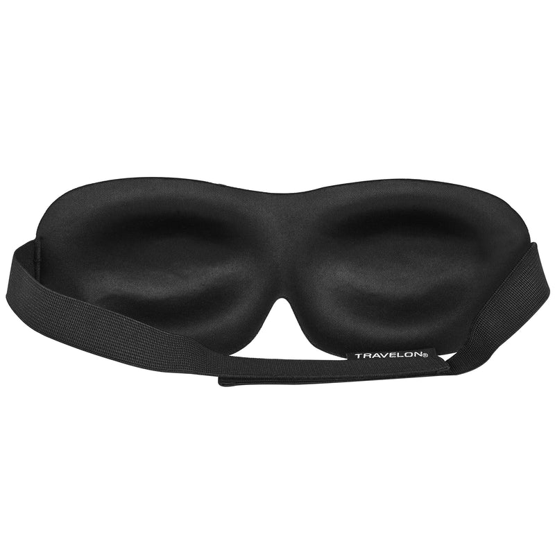 Travelon Eye Mask, Black, 8 x 3 - BeesActive Australia