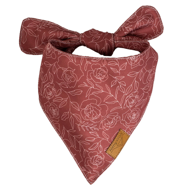Remy+Roo Dog Bandanas - 4 Pack | Rubi Set | Premium Durable Fabric | Unique Shape | Adjustable Fit | Multiple Sizes Offered Large - BeesActive Australia