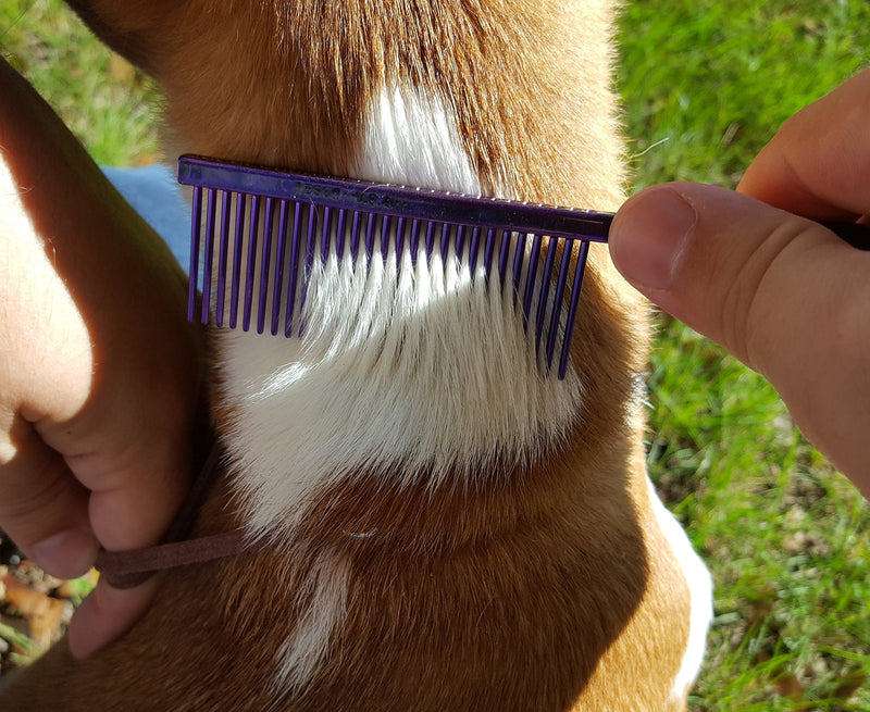 Resco Professional Comb for Pets Fine Nickel - BeesActive Australia