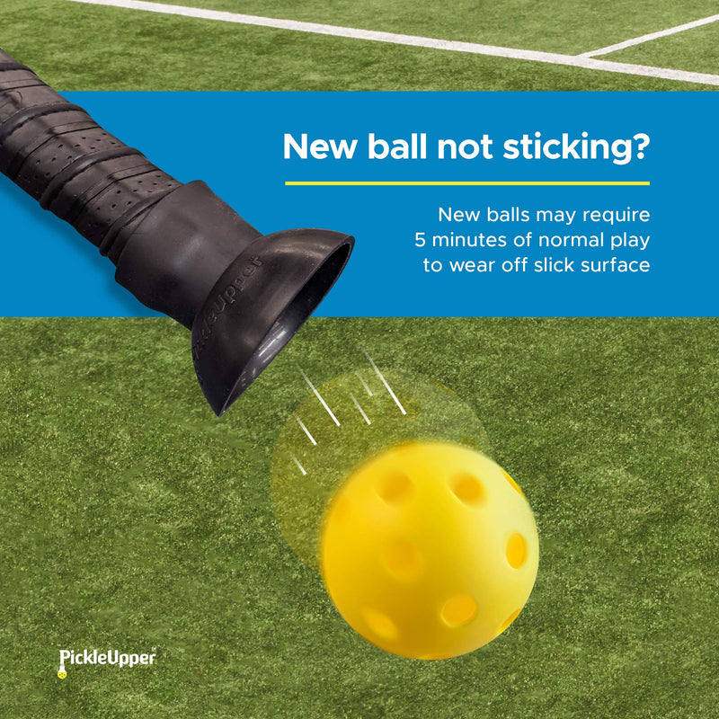 PickleUpper The Original Pickleball Ball Retriever - Attaches to Pickleball Paddles - The Easy Way to Pick Up Pickleball Balls Without Bending Over - Fits Standard Paddles - BeesActive Australia