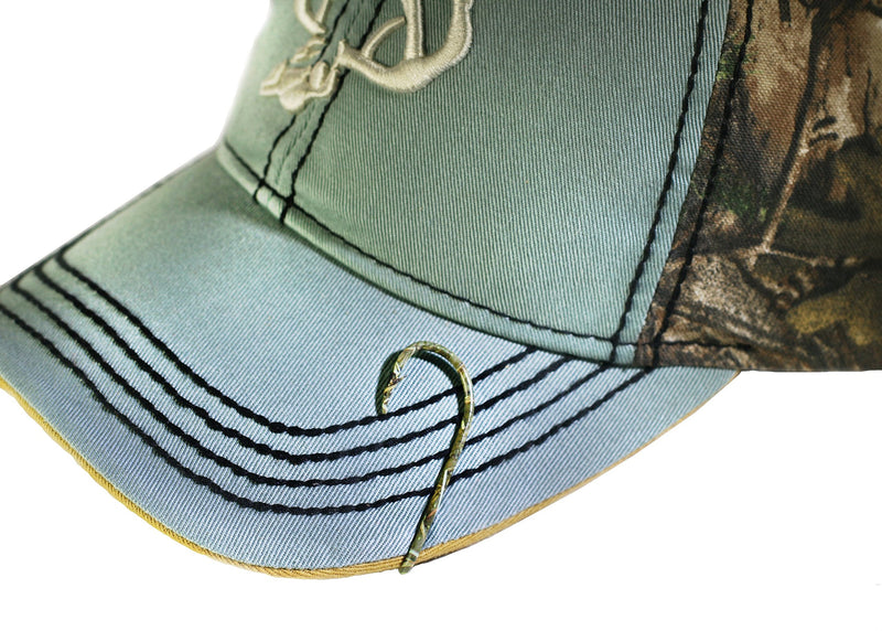 [AUSTRALIA] - BT Outdoors Custom Colored Eagle Claw Fish Hook Hat Pin,21 Colores Choices,Custom Hat Fish Hook Clip for Cap Camo 