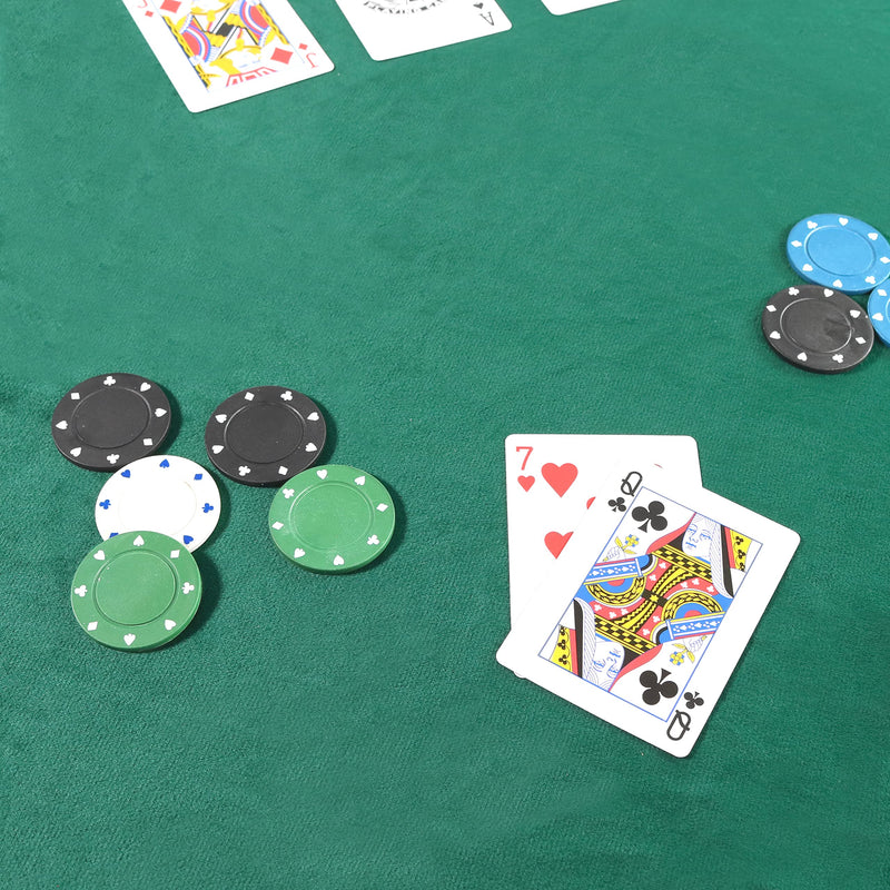 Yilio Dawn Green Poker Table Cover - for Round Tables Between 36" - 48" - with Drawstring - BeesActive Australia