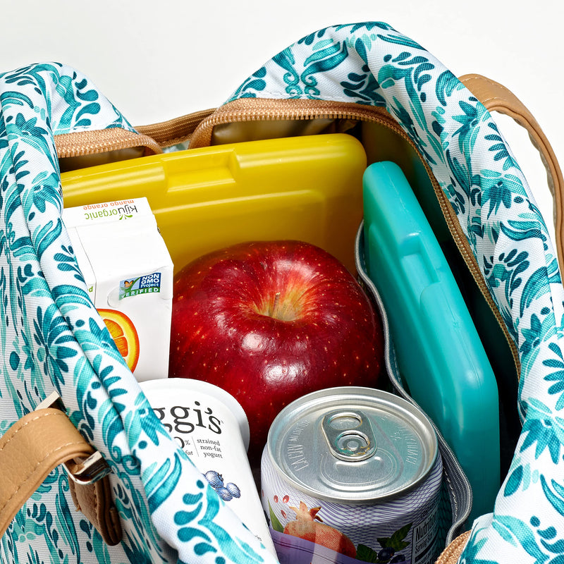 Fit & Fresh Cool Slim Reusable Ice Packs Boxes, Lunch Bags and Coolers, Set of 4, Multicolored, 4 Pack - BeesActive Australia