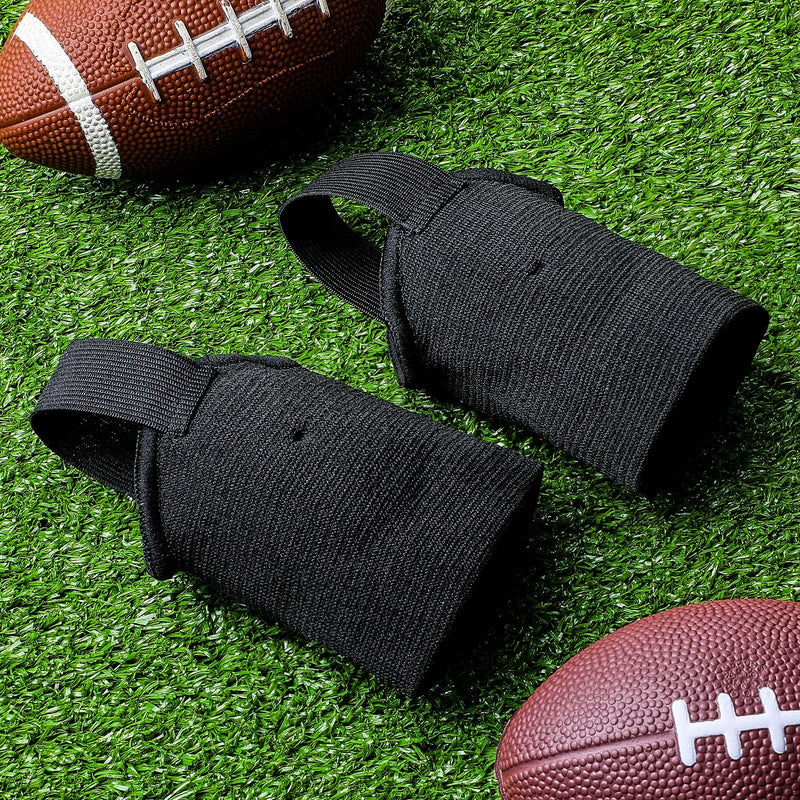2 Pairs Black Ankle Protector Soccer Ankle Guard Pads Elastic Football Ankle Protection Ankle Soccer Support Guards Soccer Ankle Support Pads for Running Basketball Ankle Soccer Football Supplies - BeesActive Australia