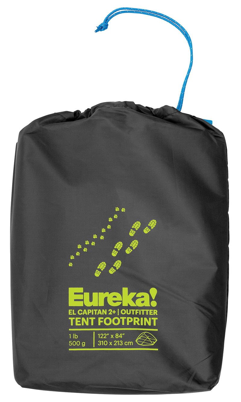 Eureka! El Capitan 2+ Outfitter Fitted Footprint (Compatible with, but Not IncludedEl Capitan 2+ Outfitter 2-Person Camping TentSold Separately), Dark Shadow (2660215) - BeesActive Australia