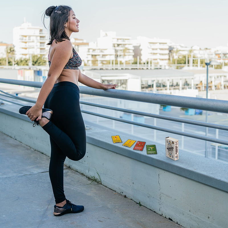 Stack 52 Running Exercise Cards: Run Faster and Further with Less Effort. Video Instruction by Certified Coach Included. Beginner to Advanced Drills. Running Stack 52 - BeesActive Australia