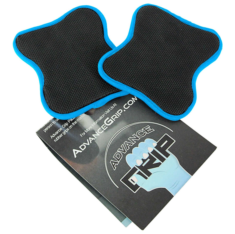 Original Lifting Grips The Alternative to Gym Workout Gloves Comfortable & Light Weight Grip Pad for Men & Women That Want to Eliminate Sweaty Hands Gym Gloves (Single Pair) Neoprene Grips Blue - BeesActive Australia