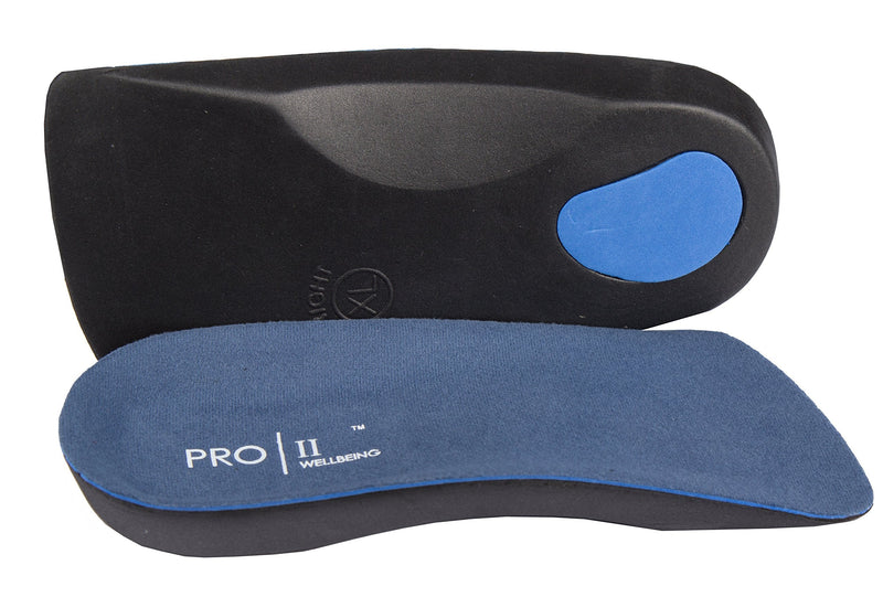 2 Pair of 3/4 Orthotic insoles for fallen arches and with metatarsal cushioning 7-8.5 UK - BeesActive Australia