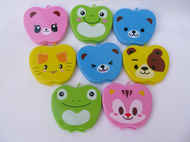 Fat-catz-copy-catz 1x Kids Ladies cute frog, bear, duck, compact mirror & comb gift set (random selection) - BeesActive Australia