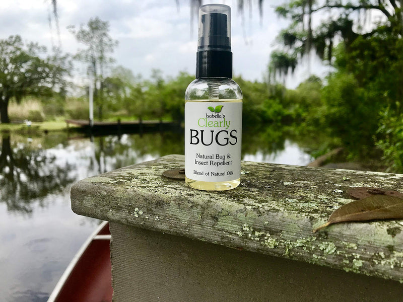 Isabella's Clearly BUGS I A Blend of Natural Essential Oils to Keep Bugs Away I Lavender, Cedarwood, Tea Tree, Lemongrass I Non Toxic for Adults and Kids I Vegan and Cruelty Free I Made in USA (4 Oz) - BeesActive Australia