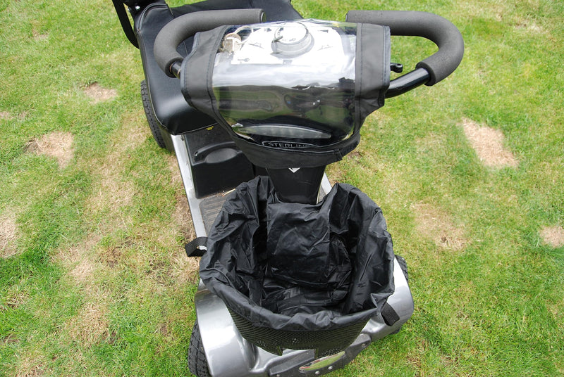 SpeedwellStar Mobility Scooter Waterproof Panel Cover Control Black Tiller Top Protection Fitted - BeesActive Australia