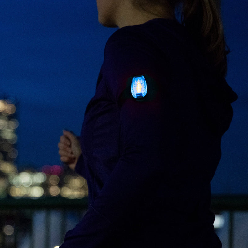 LED Safety Light 2 Pack - Nighttime Visibility for Runners, Cyclists, Walkers, Joggers, Kids, Dogs, Relays & More - Clip to Clothes Strap to Wrist, Ankle, Bike, Collar, or Just About Anywhere! - BeesActive Australia