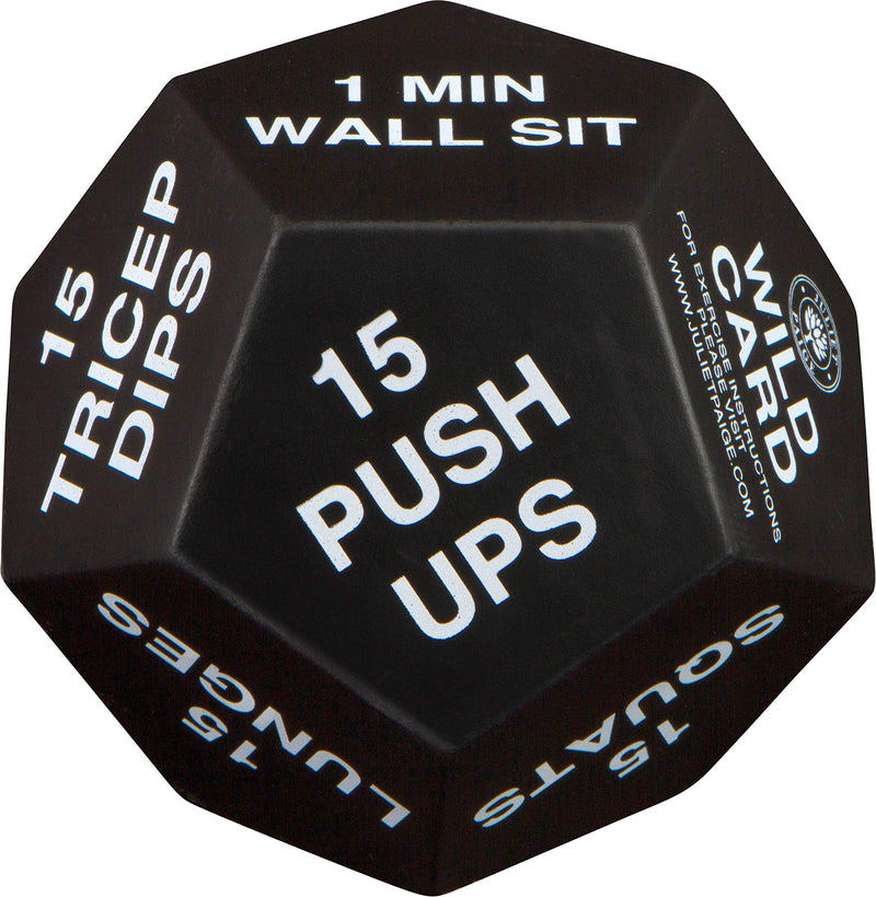 Juliet Paige Exercise Dice for Home Fitness, Workouts, WOD, Cardio, HIIT, and Sports Green, White, and Red - BeesActive Australia