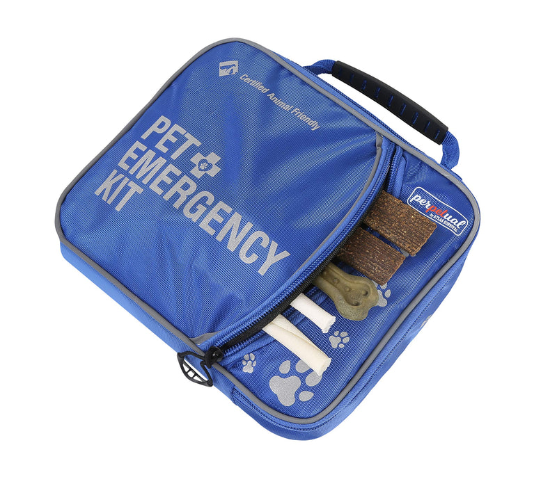 Perpetual Pet First Aid Kit with Vet Wrap, Styptic Powder, Bitter Spray & Veterinary Splint. Ideal for Hiking, Travelling, Camping, Outdoor & Indoor Activities - BeesActive Australia