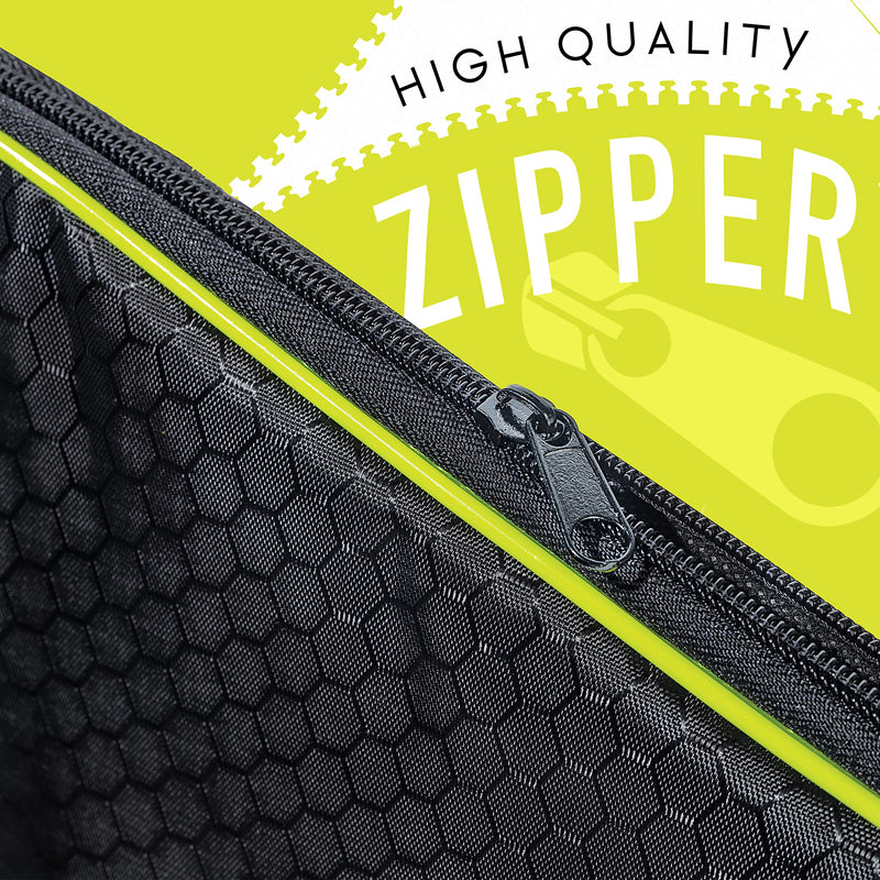 Franklin Pickleball-x Single Paddle Carry Bag - Official Bag of The US Open Black/Optic Yellow - BeesActive Australia
