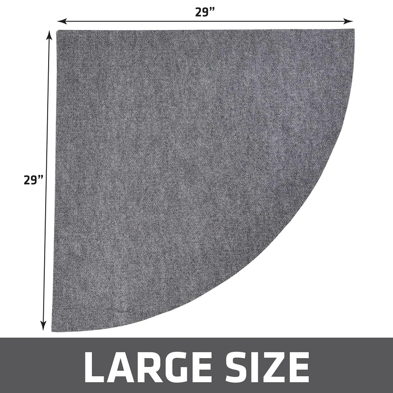 Drymate Cat Litter Trapping Mat, (Ridged Design), Traps Litter & Mess from Box, Soft on Kitty Paws - Absorbent/Waterproof/Urine-Proof - Machine Washable, Durable, (USA Made) 29.5x29.5 Inch (Pack of 1) - BeesActive Australia