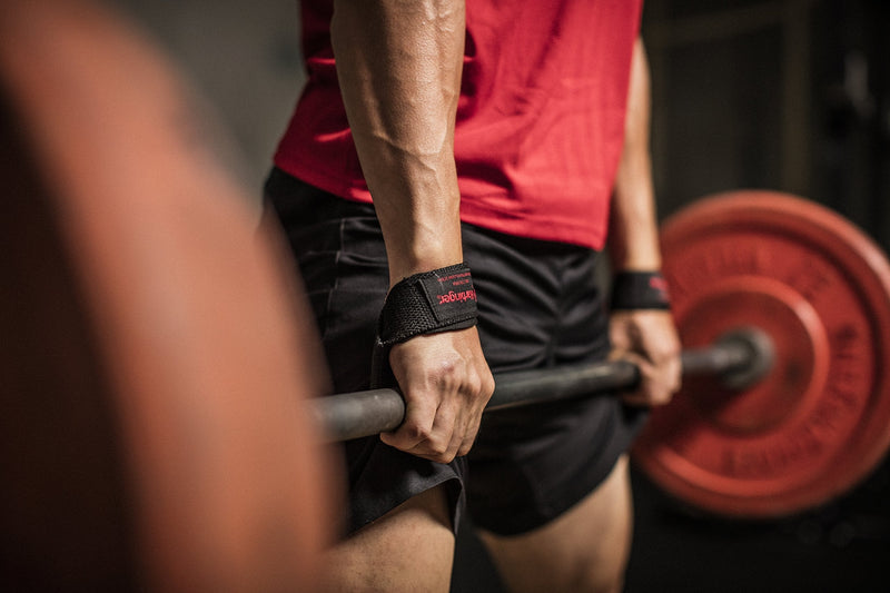 Harbinger Padded Cotton Lifting Straps with NeoTek Cushioned Wrist (Pair) - BeesActive Australia