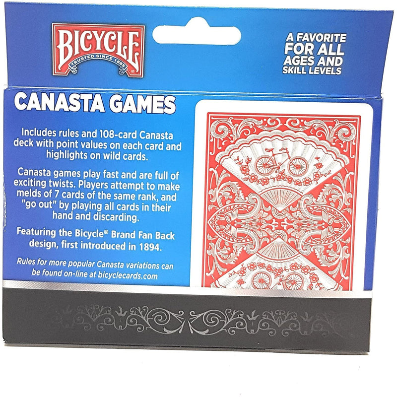 Bicycle 2-Pack Canasta Card Games Standard Original Version - BeesActive Australia