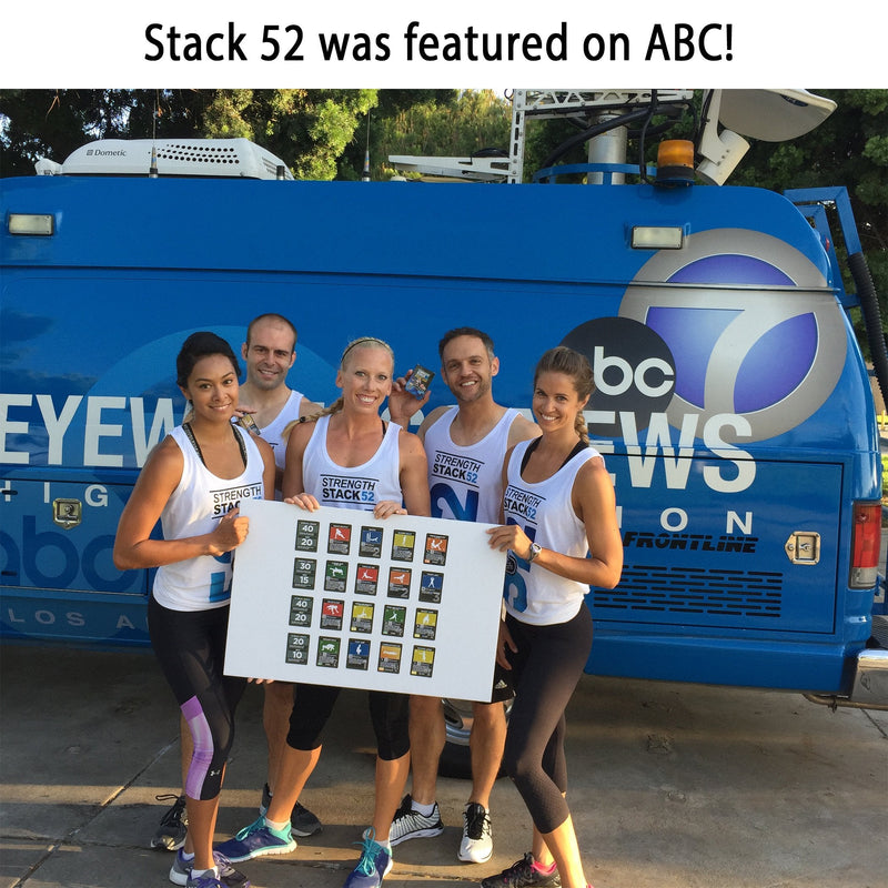 Stack 52 HIIT Interval Workout Game. Designed by Military Fitness Expert. Video Instructions Included. Bodyweight Exercises, No Equipment Needed. Fun and Motivating Training Program. - BeesActive Australia