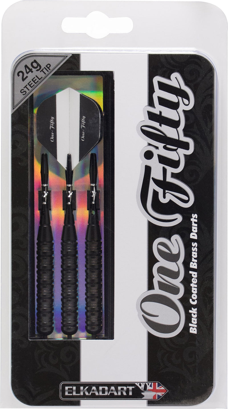 [AUSTRALIA] - Elkadart "One Fifty Steel Tip Darts with Storage/Travel Case 24 Grams 