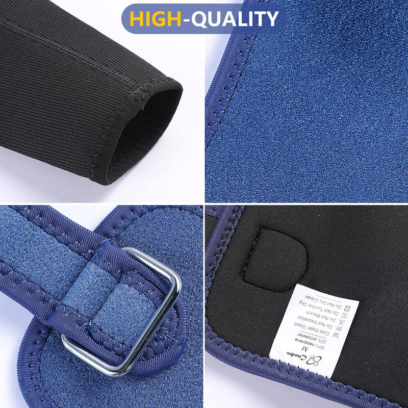 COODEO Dog Recovery Sleeve, Pet Wounds Prevent Licking, Bite, Being Wet and Infected, Abrasion Resistant Dog Recovery Suit, Washable Neoprene 2.5mm Thick and Waterproof, Cone Collar Alternative L - BeesActive Australia