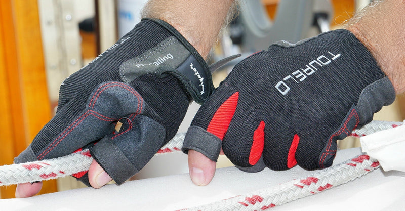 Tourelo Sailing Gloves Gen 2 Lava Red X-Small - BeesActive Australia