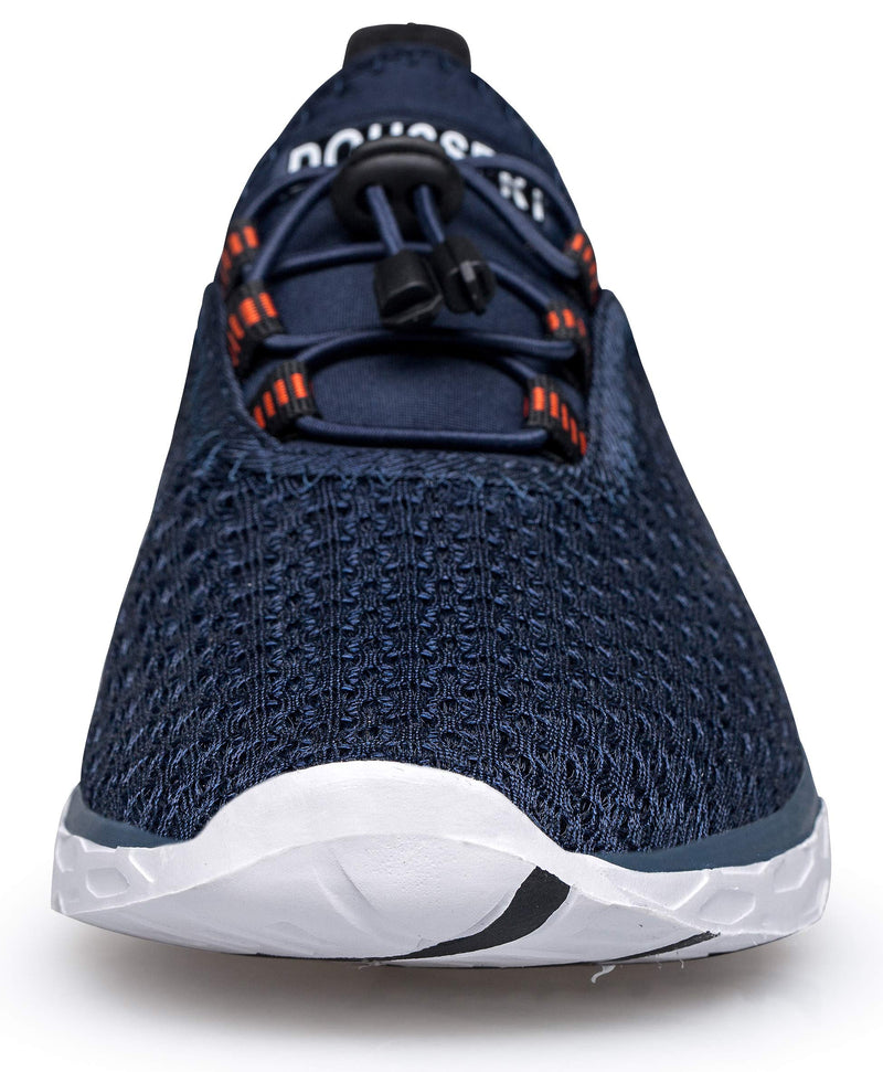 DOUSSPRT Women's Water Shoes Quick Drying Sports Aqua Shoes 8 Blue 3 - BeesActive Australia