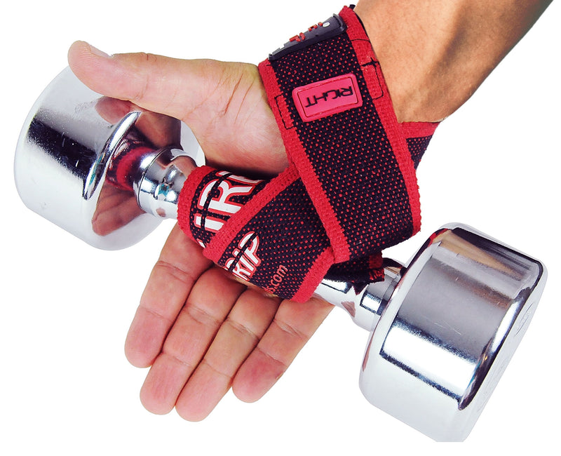 Grip Power Pads PRO Level Cotton Lifting Straps with Neoprene Wrist Pad Support & Silicone Grip Enhancement - Up to 24" Long Weightlifting Straps & 2" Wide for Maximum Support - BeesActive Australia