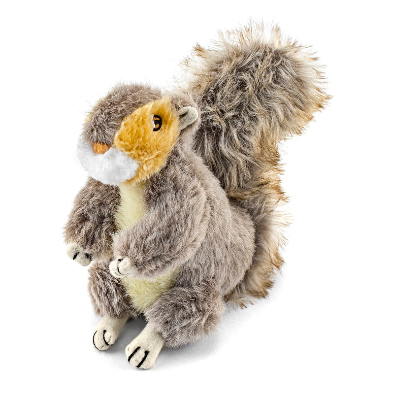 Reaowazo Woodlands Plush Squirrel Dog Toy, Small - BeesActive Australia