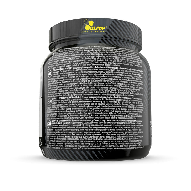 Olimp Labs BCAA 4:1:1 Xplode Powder, Fruit Punch Flavour, 500 g - BeesActive Australia